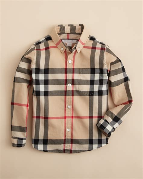 boys burberry top|Burberry for kids boys.